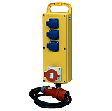 Steckdosenleiste Evergum 3xSSTD 1X16/5 o.Abs.