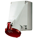 Cee-Wandsteckdose 63A 5P 400V6H IP44