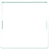 Q.x Zwischenring f�r Zentralst�ck 55x55mm, polarwei� samt