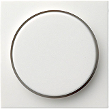 GIRA 065003 Abdeckung mit Knopf f�r Dimmer - reinwei� gl�nzend