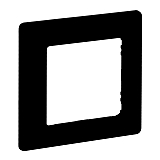 Valena Life 1-fach Rahmen Farbe: Schwarz