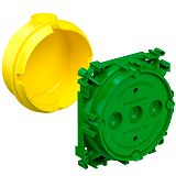 Betonbau Ger�tedose, mit Putzhaut, ohne St�tzelementaufnahme