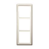 Abdeckrahmen 3-fach wei� - Allwetter 44 (IP44)
