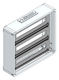 AP-Installations-Flachverteiler, 66TE o.RW, B565xH505xT130mm