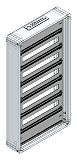 AP-Installations-Flachverteiler, 110TE o.RW, B565xH1055xT130