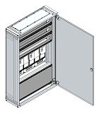 AP Z�hlerverteiler+RW N� Netzf�r TN-Netz, au�en B775xH1215x