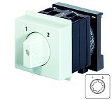 Umschalter 3-polig ohne Nullstellung 1-2