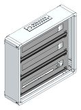 AP-Installations-Flachverteiler, 66TE m.RW, B565xH505xT130mm