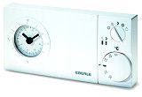 Raumthermostat AP, 1We, 16A,Ana/uhrTag,5-30�,Lampe,Absenkung