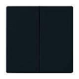 Wippe 2-fach f�r Serienschalter anthrazit - Plattform 63