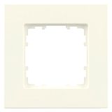 DELTA miro Rahmen 1-fach Farbetitanwei� Abmessungen 90x 90m