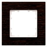 MIRO Rahmen 1-Fach Holz wengeFarbton durch Beizung