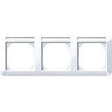 1-M-Rahmen, 3f. m. Beschriftungstr�ger, waagerechte Montage,