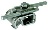 Dachrinnenklemme Al f. Wulst 16-22mm m. Doppel�berleger f. R