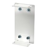 Endst�ck 70x130x37 Aluminium reinwei� RAL 9010