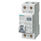 FI/LS-Schalter, 6 kA, 1P+N, Typ A, 30 mA, C-Char, In: 6 A, U