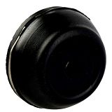 Drucktaster mit Schutzkappe f�r XAC-B, schwarz, 16mm, -25-+7