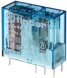 Steck-/Printrelais, 2 W f�r 8A, Spule 24VDC