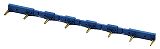Verbindungsbr�cke, blau, 8-polig, f�r Fassungen 95.03/95.05