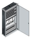 UP Z�hlerverteiler+PW+UM K�rnten f�r TN-Netz, au�en B796xH14