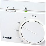 Raumthermostat AP, 1We, 5-30�,Heiz/K�hlen Lampe, Schalter