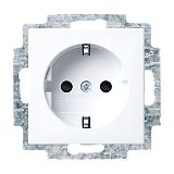 SCHUKO Steckdosen-Einsatz Safety+ alpinwei� - balance�SI