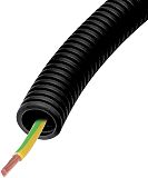 HFT-Panzerflexrohr,�20mm,biegs.,vorverdr.,halogenfr.,50m H07Z1-K 6 ge/gn