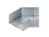 Bogen 45�, 110x102 mm, mit ungelochten Seitenholmen