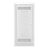 Resi9 KV Multimediat�r, 4 Reihen, RAL 9016, f�r die Unterput