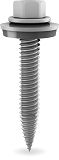 Gewindeformende Schraube mit Dichtscheibe 6x38 500 Stk