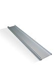 Br�stungskanal Alu Natur eloxiert Oberteil 80mm L=3m