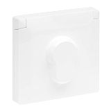 SEANO 1-fach Feuchtraumabdeckung IP44 f�r Schl�sselschalter,
