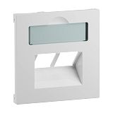 SEANO Abdeckung 2x RJ45 f�r Datendosen Fremdfabrikate, Farbe