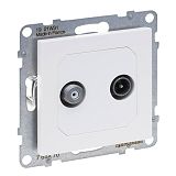 SEANO Einzeldose TV-SAT f�r 2Kabel und HD-TV in der Farbe U