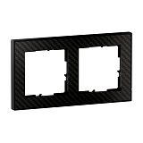SEANO+ 2-fach Rahmen mit Echtmaterialoberfl�che in der Farba