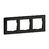 SEANO+ 3-fach Rahmen mit Echtmaterialoberfl�che in der Farba