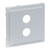 SEANO Abdeckung Lautsprecher 1-fach mit 4 mm-Buchse, Farbe: