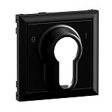 SEANO Abdeckung f�r DIN-Schl�sselschalter 0 1, Farbe: Schw