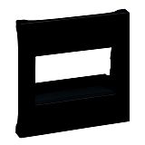 SEANO Abdeckung RJ45 f�r 1- und 2-fach Datendosen, Farbe: Sc
