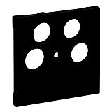 SEANO Abdeckung TV-R-SAT-SAT f�r Fremdfabrikate, Farbe: Schw