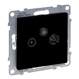 SEANO Durchgangsdose TV-R-SATf�r HD-TV in der Farbausf�hrun