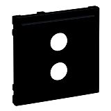 SEANO Abdeckung Lautsprecher 1-fach mit 4 mm-Buchse, Farbe: