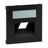 SEANO Abdeckung 1x RJ45 f�r Datendosen Fremdfabrikate, Farbe