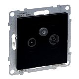SEANO Einzeldose TV-R-SAT f�rHD-TV in der Farbausf�hrung An