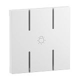 Seano 2-modulige Tastenabdeckung MyHome mit Symbol ''Licht''
