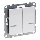 Seano with Netatmo Serienschalter 2 x 250W pro Kanal Farbe: