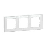 SEANO+ 3-fach Rahmen horizontal mit Beschriftungsfeld, Farba