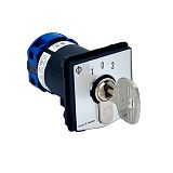 Umtaster 1-0-2 1pol Profilhalbzyl., nur 0 abziehbar