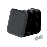 Kabelabzweigkasten mit Einf�hrungen 90x90x52 Polypropylen schwarz 5 St�ck