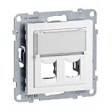 SEANO 2-fach Adapter f�r Systimax Datendosen, Farbausf�hrung